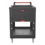 Heavy-Duty Rubbermaid Utility Cart - 500 lb Capacity
