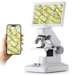 1200X Digital Microscope with 7" Screen