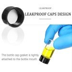 14pcs 5ml Mini Clear Glass Vials with Caps