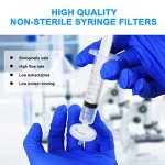PTFE Syringe Filter, 25mm, 0.22μm, 100 Pcs