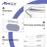 5000ml Heavy-Duty Borosilicate Glass Beaker