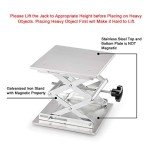 Stonylab Stainless Steel Lab Scissors Jack, 250mm