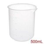 500ml Plastic Graduated Beaker Set – 3pcs