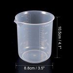 500ml Plastic Graduated Beaker Set – 3pcs