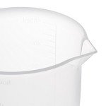 500ml Plastic Graduated Beaker Set – 3pcs