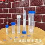 20 Pack Leakproof 10 ml Graduated Cryovials