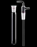 QWORK Borosilicate Glass Vacuum Cold Trap Bubbler
