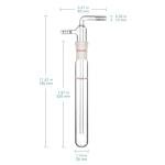 Stonylab 200mm Glass Vacuum Cold Trap Bubbler