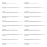 100 Clear Plastic Pipettes - 3ml 100 Pack