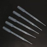 100 Clear Plastic Pipettes - 3ml 100 Pack