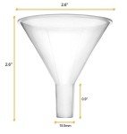 EISCO 2.6" Polypropylene Powder Funnel for Labs