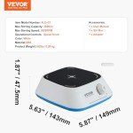 VEVOR Magnetic Stirrer with Adjustable Speed, 3000mL