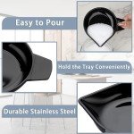 10PCS Plastic Weighing Powder Pans with Scoop