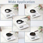 10PCS Plastic Weighing Powder Pans with Scoop