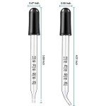 Essential Oil Dropper Pipette, 1ml Glass Tip