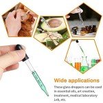 Essential Oil Dropper Pipette, 1ml Glass Tip