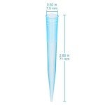 Stonylab 1 ml Universal Pipette Tips, 100 pcs