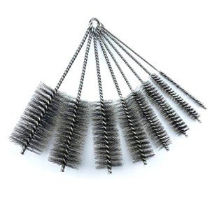 Stainless Steel Pipe Cleaning Brush Set - 8 Pieces