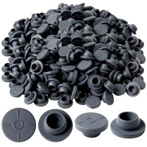 250 Rubber Stoppers for Glass Vials and Jars
