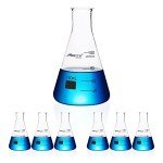 Maccx 100ml Glass Erlenmeyer Flask, Pack of 6