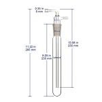 Labasics Glass Vacuum Cold Trap, 200mm Length