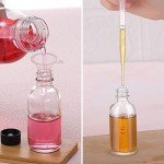72 Pack of 2oz Clear Glass Bottles with Lids