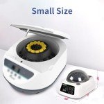 Mini Lab Centrifuge with Adjustable RPM and LCD