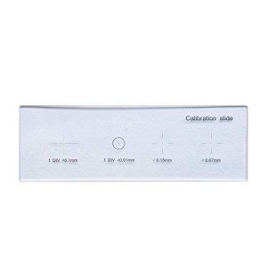 0.01mm Microscope Calibration Slide Ruler Tool