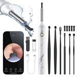 Monocular Microscope Ear Wax Removal Kit with Camera
