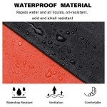Heavy Duty Waterproof Black Vinyl Apron - 39