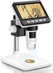 Aopick 4.3" LCD Coin Microscope 1000X with LEDs