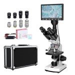 Vitano Trinocular Microscope with 7’’ Screen and Camera