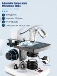 Vitano Trinocular Microscope with 7’’ Screen and Camera