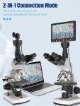 Vitano Trinocular Microscope with 7’’ Screen and Camera