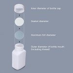 Aluminum Foil Cap Liners for PET Bottles (100 pcs)