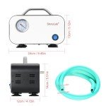 StonyLab Compact Oil-Free Diaphragm Vacuum Pump