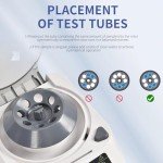 Mini Lab Centrifuge with Adjustable RPM and LCD