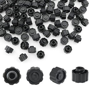 ITROLLE 100PCS No Needle Luer Lock Caps