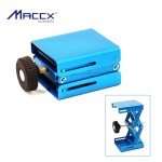 Blue Aluminum Lab Support Jack, 5.5" Max Height