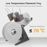 Bamboo AMS Detachable Filament Tray for 3D Printers