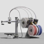 Bamboo AMS Detachable Filament Tray for 3D Printers