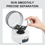 Portable Mini Centrifuge 4000RPM with 2-in-1 Rotor