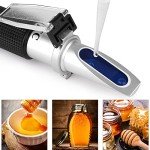 Handheld Brix Refractometer for Honey Testing