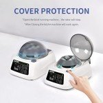 Mini Lab Centrifuge with Adjustable RPM and LCD