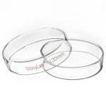 Glass Petri Dish 120x25 mm with Clear Lid
