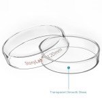Glass Petri Dish 120x25 mm with Clear Lid