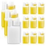 12-Piece Plastic Flask Set with Shot Glass
