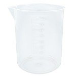 Waziaqoc 1000ml Plastic Graduated Mixing Beaker