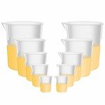 Plastic Beaker Set - 5 Sizes, 2pcs Each