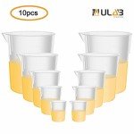Plastic Beaker Set - 5 Sizes, 2pcs Each